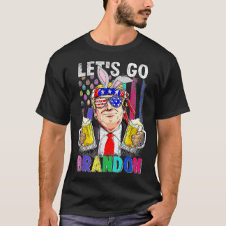 Camiseta Vamos Ir Coelhinho Brandon Felz pascoa Day Trump B