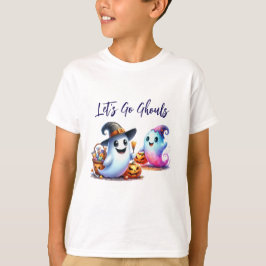 Camiseta Vamos Ir Ghouls, 2 Ghost Galloween