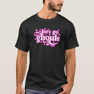 Camiseta Vamos Ir Ghouls Aranha Fantasma Figurino de Hallow