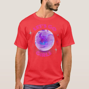 Camiseta Vamos Ir Meninas Festa Noite Fora Tão Engraçada Ca