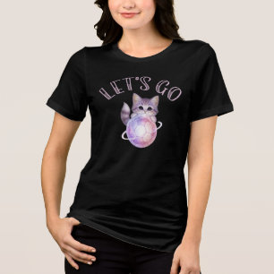 Camiseta Vamos Jogador de Futebol de Gato