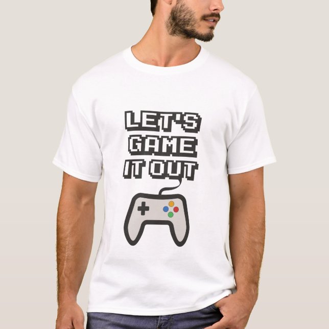 Camiseta Vamos jogar isso (Frente)