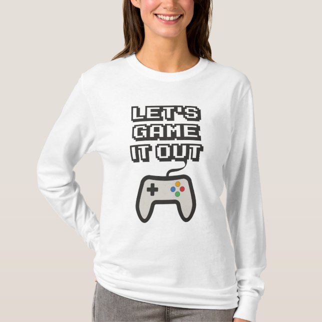 Camiseta Vamos jogar isso (Frente)