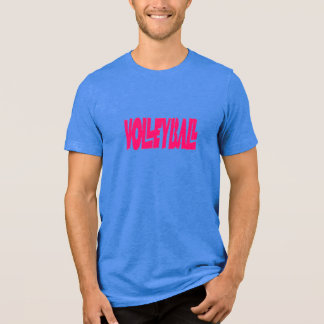 Camiseta Vamos jogar vaso masculino de voleibol