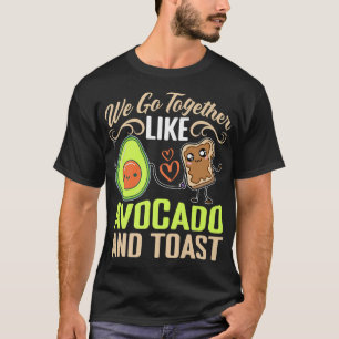 Camiseta Vamos Juntos Como Avocado E Brinde