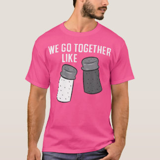 Camiseta Vamos Juntos Como Pimenta E Sal De Limão
