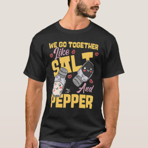 Camiseta Vamos Juntos Como Sal E Pimenta