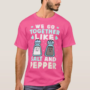 Camiseta Vamos Juntos Como Sal E Pimenta
