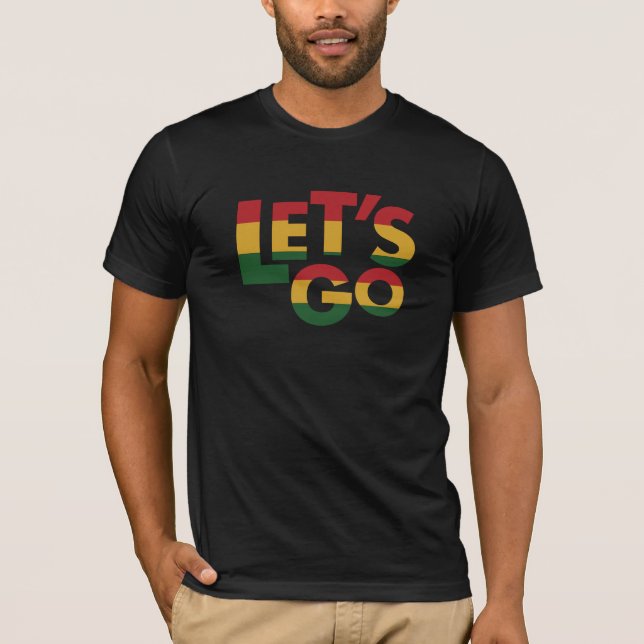 Camiseta Vamos Lá! (Frente)