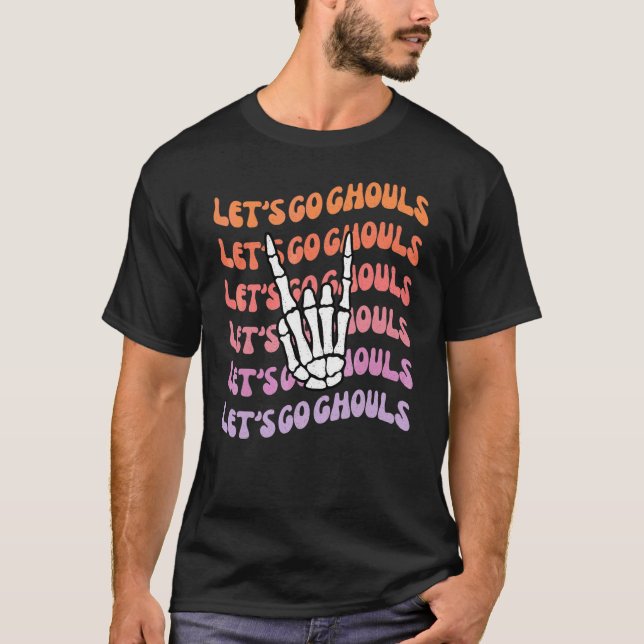 Camiseta Vamos Lá Espíritos Divertidos Até Que a Morte Nos  (Frente)