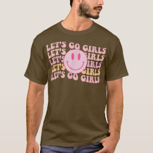 Camiseta Vamos Lá Garotas Festa de Solteira Retro Noiva Noi