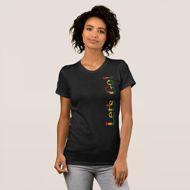 Camiseta Vamos Lá! II (Frente Completa)