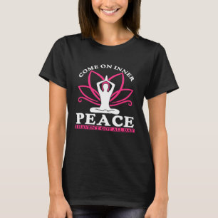 Camiseta Vamos Lá Paz Interior Não Tenho Todo O Dia Yoga