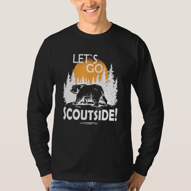 Camiseta Vamos Lá Scoutside Cub Master Escotismo (Frente)