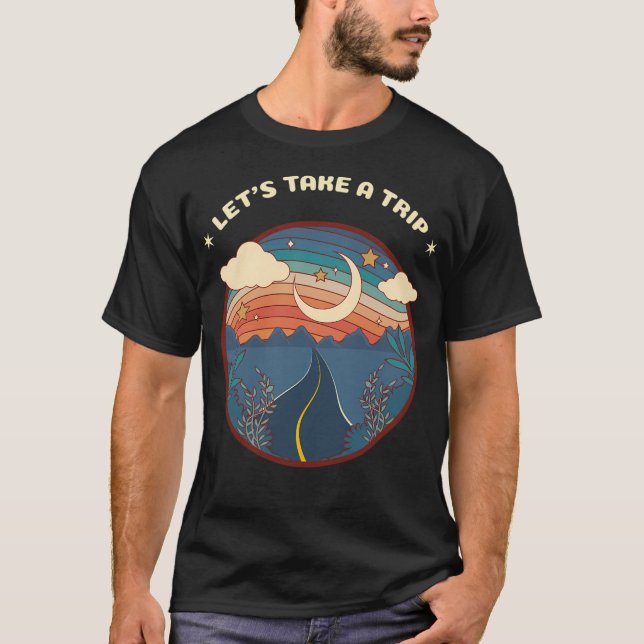 Camiseta Vamos Leva Um Presente De Excelente Do Design Do   (Frente)
