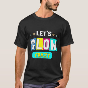 Camiseta Vamos Leve Crazy Star Backdrop Retro Disco Birthda