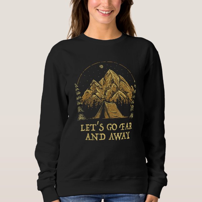 Camiseta Vamos Longe e Distante Ditos de Acampamento Citaçã (Frente)