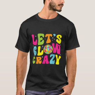Camiseta Vamos Louco Festa de Aniversário Retro Luzes 80s 9