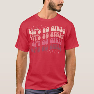Camiseta Vamos Meninas Festa de Solteira Retro Noiva