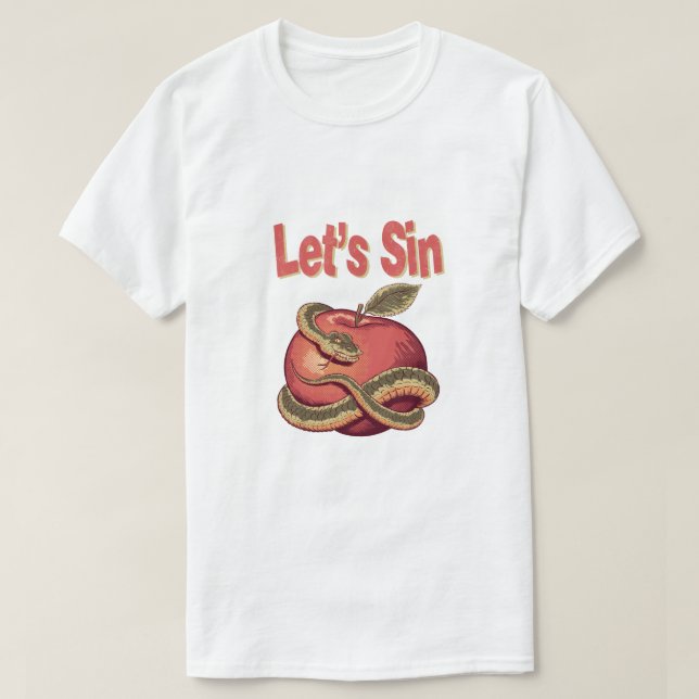 Camiseta Vamos no Cobra e Apple (Frente do Design)