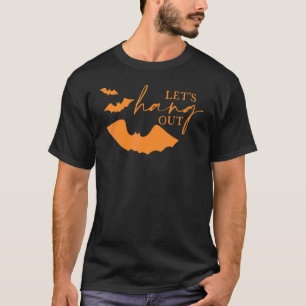 Camiseta Vamos nos Divertir Morcego Assustador Feriado de H