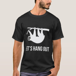 Camiseta Vamos nos Divertir Preguiça Engraçada Animal Zooló