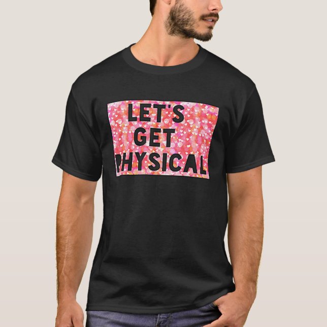 Camiseta Vamos obtém melhor ginásio e treinamento físico (Frente)