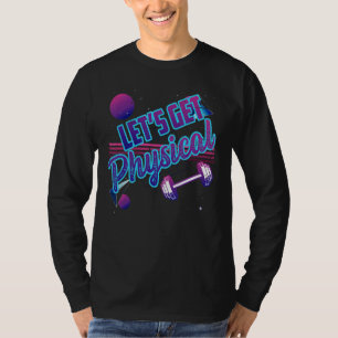 Camiseta Vamos Obter anos 80 Física De Malhação De Gym 3