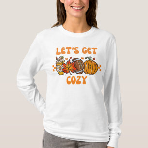 Camiseta Vamos Obter Camisa-T De Capa Longa De 20XX