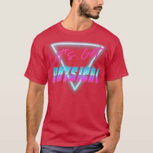 Camiseta Vamos Obter Um Teste De Gym De Workout Físico