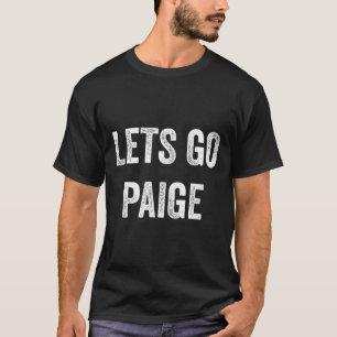 Camiseta Vamos Paige, Apoie Pais, Irmão, Ventilador