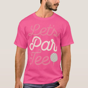 Camiseta Vamos Par Jogador de Golfe Pai de Golfe Papá Homen
