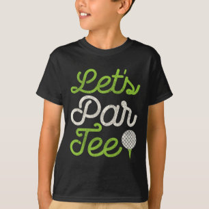 Camiseta Vamos Par Jogador de Golfe Pai Papai Homens Engraç