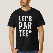 Vamos Par Tee Golfe Engraçado Presente Pai Golfer