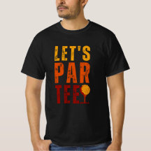 Vamos Par Tee Golfe Engraçado Presente Pai Golfer