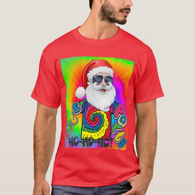 Camiseta Vamos Party HO HO HO (Frente)