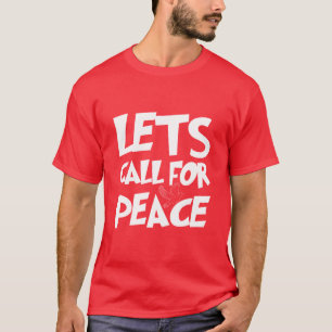 Camiseta Vamos Pedir Paz Pombo Gráfico