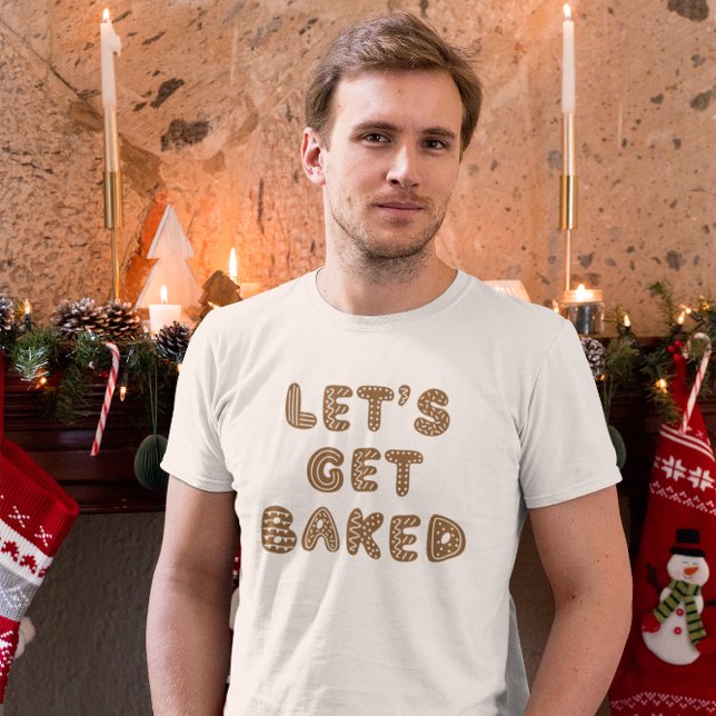 Camiseta Vamos Pega Biscoitos De Gingerpão (Criador carregado)