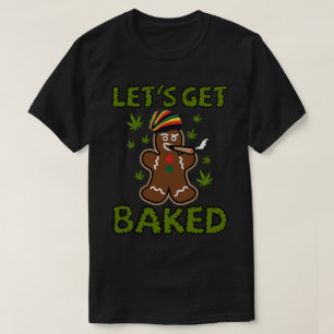 Camiseta Vamos Pegar Cookie Weed Xmas Engraçado Natal G