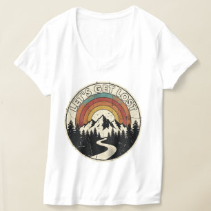 Camiseta Vamos Perder a Montanha de Aventura ao Ar Livre Re