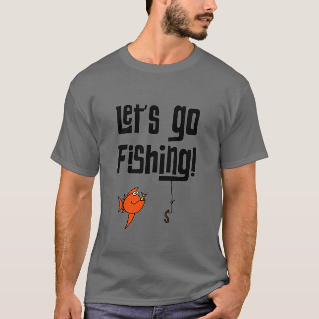 Camiseta Vamos Pescar! (Frente)