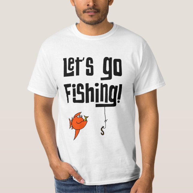Camiseta Vamos Pescar! (Frente)