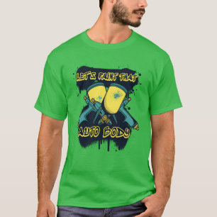 Camiseta Vamos Pintar Carro Veículo Automóvel Spray Carro m