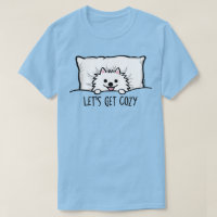 Vamos Pomeraniano Branco Obter Pom Bonito