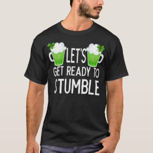 Camiseta Vamos Prepare-Se Para Bombardear Uma Cerveja Verde
