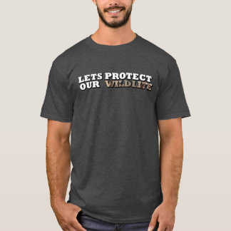 Camiseta Vamos Proteger Nossos Troncos de Elefantes Selvage