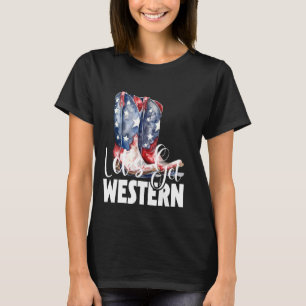 Camiseta Vamos recebe cowboy americano ocidental