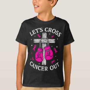 Camiseta Vamos Riscar O Cancêr De Mama Rosa Boxe C