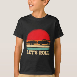 Camiseta Vamos Rolando Capitão de Barco de Barco Retro