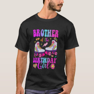 Camiseta Vamos Rolar Irmão da Aniversariante Roller Ska